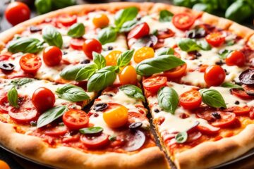 Pizza in der Werbung