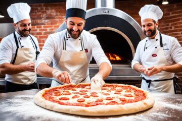 Pizzaherstellungstechniken